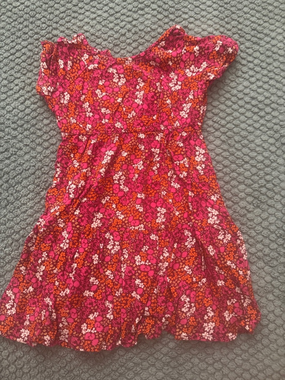 Cat & Jack Pink Floral Casual Girls Dress